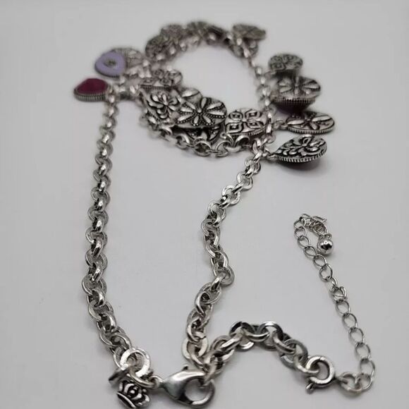 Premier Designs 16"+3" Statement Necklace Multicolored NWOT Bohemian Reversible - Picture 5 of 14